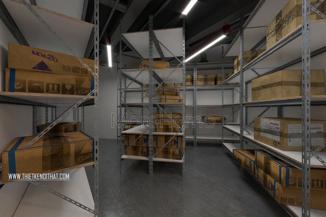 Thiết kế nội thất văn phòng Saffron Thanh Xuân